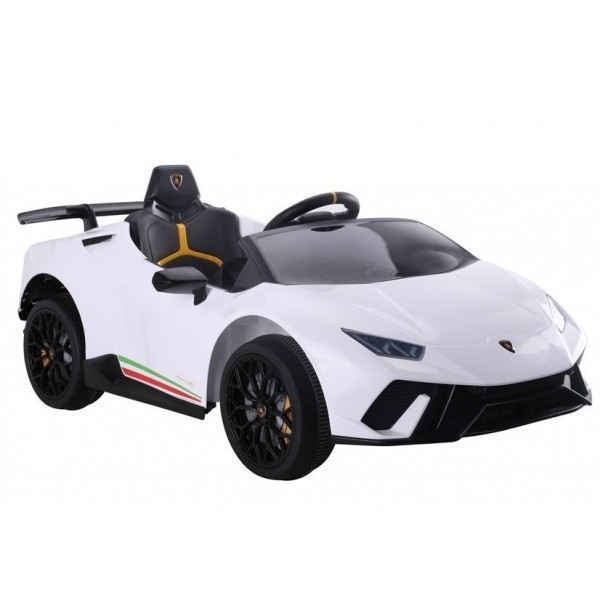 Elektromobilis vaikams Lamborghini Huracan Baltas