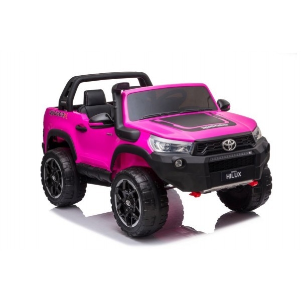 Elektromobilis vaikams Toyota Hilux rožinis