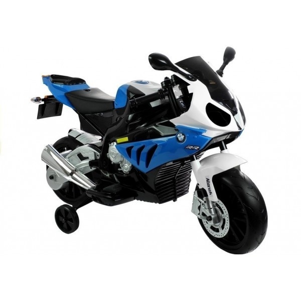 Elektrinis motociklas vaikams BMW S1000RR Mėlynas
