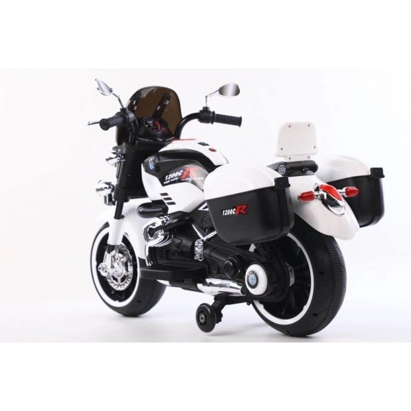 Elektrinis motociklas vaikams YT-2188 Baltas